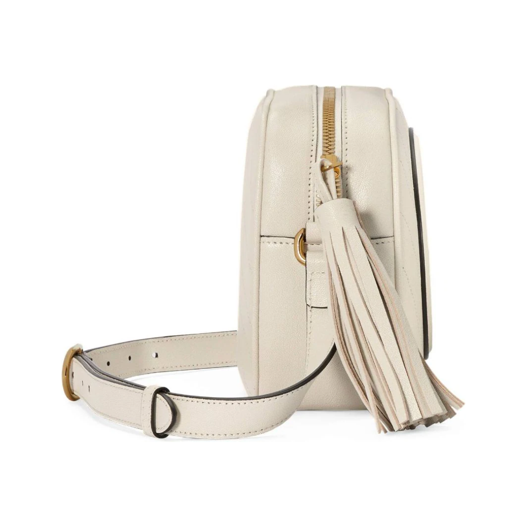 ショルダーバッグ・ポシェット GUCCI IVORY LEATHER SMALL GUCCI BLONDIE CROSSBODY BAG Gucci Blondie Small Shoulder Bag – LILUMILANO