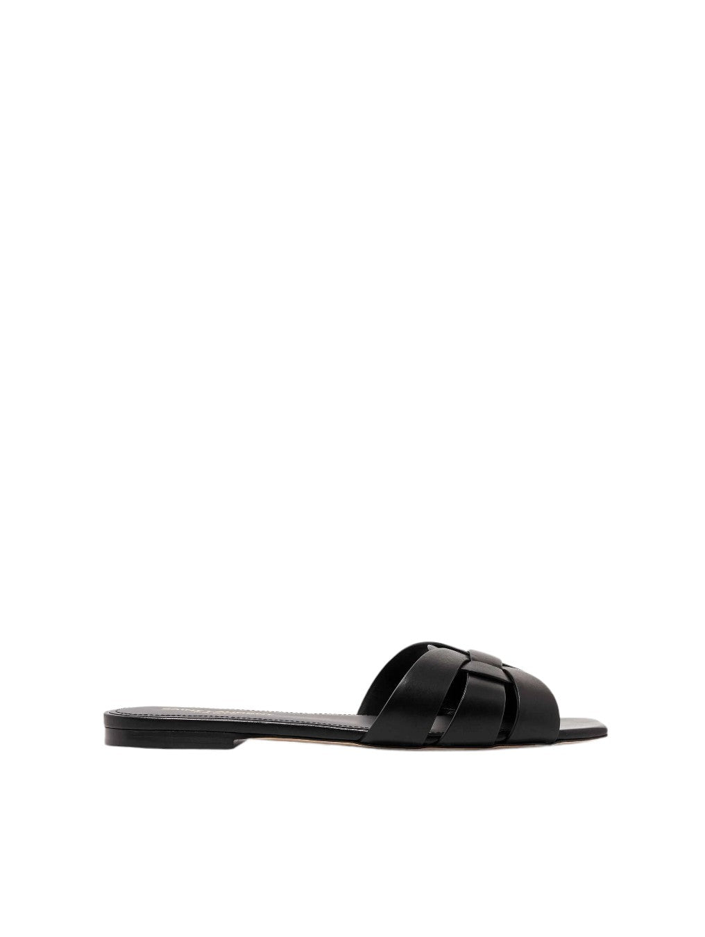 Saint Laurent Tribute Leather Mule Sandals